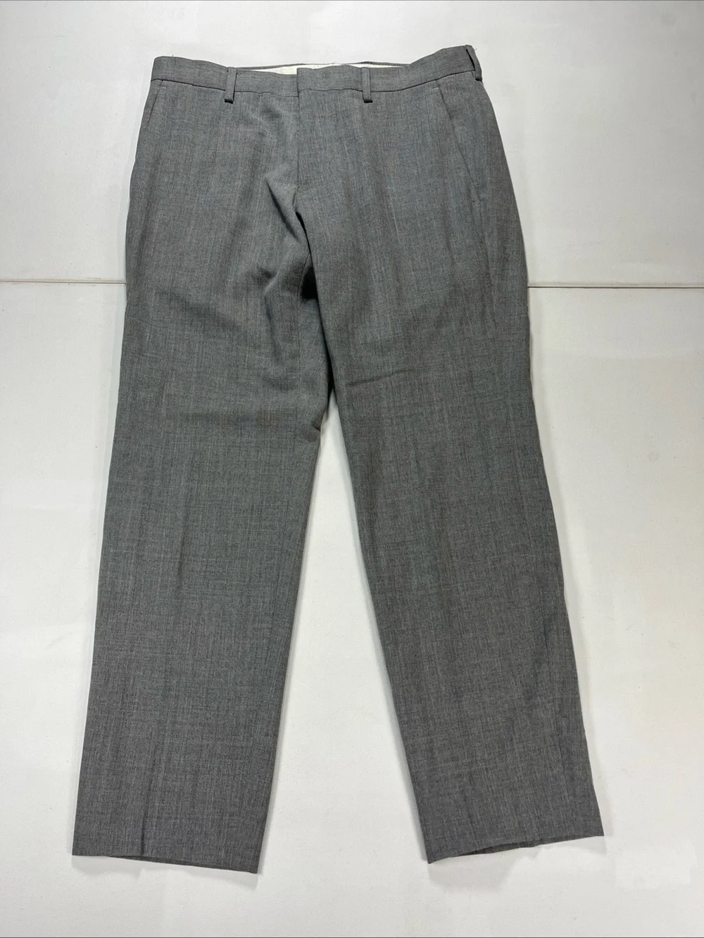 J.Crew Ludlow Tollegno 1900 Dress Pants Mens 30x27 Gray Wool Formal Business